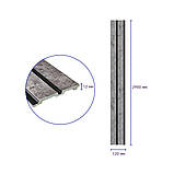 Декоративна PS рейка 2900*120*12мм (D) SW-00001752, фото 2