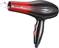 Фен для волос Gemei GM-1719 1800 Вт - Профессиональный фен для укладки и сушки волос (Красный) (b376)! Лучший!