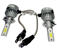 Комплект автомобильных LED ламп C6 H4 - Светодиодные лампы, Автолампа, Ближний, дальний свет, Автосвет