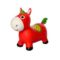 Детский прыгун лошадка MS 2994 резиновый (Red)