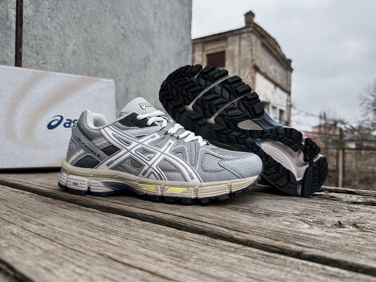 Чоловічі кросівки Asics Gel-Kahana 8 Grey White сірі