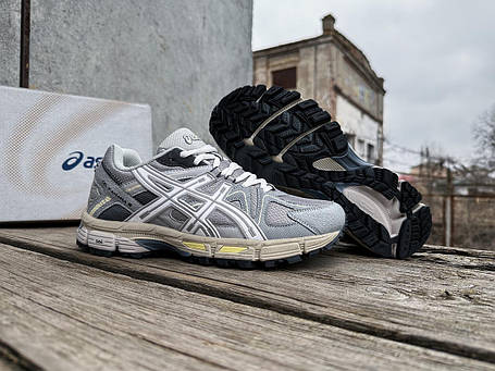 Чоловічі кросівки Asics Gel-Kahana 8 Grey White сірі, фото 1
