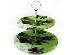 Фруктівниця 2-х ярусна Lumines Асортимент