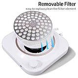 Апарат 2в1 CJ-XC008 на 60 вт: витяжка (4500 об.) + фрезер на 35 000 об./хв., для манікюру та педикюру, фото 5