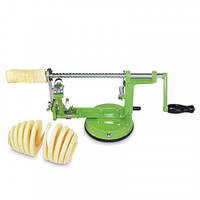 Ручная яблокочистка (Яблокорезка) Core Slice Peel прибор для чистки яблок! Salee
