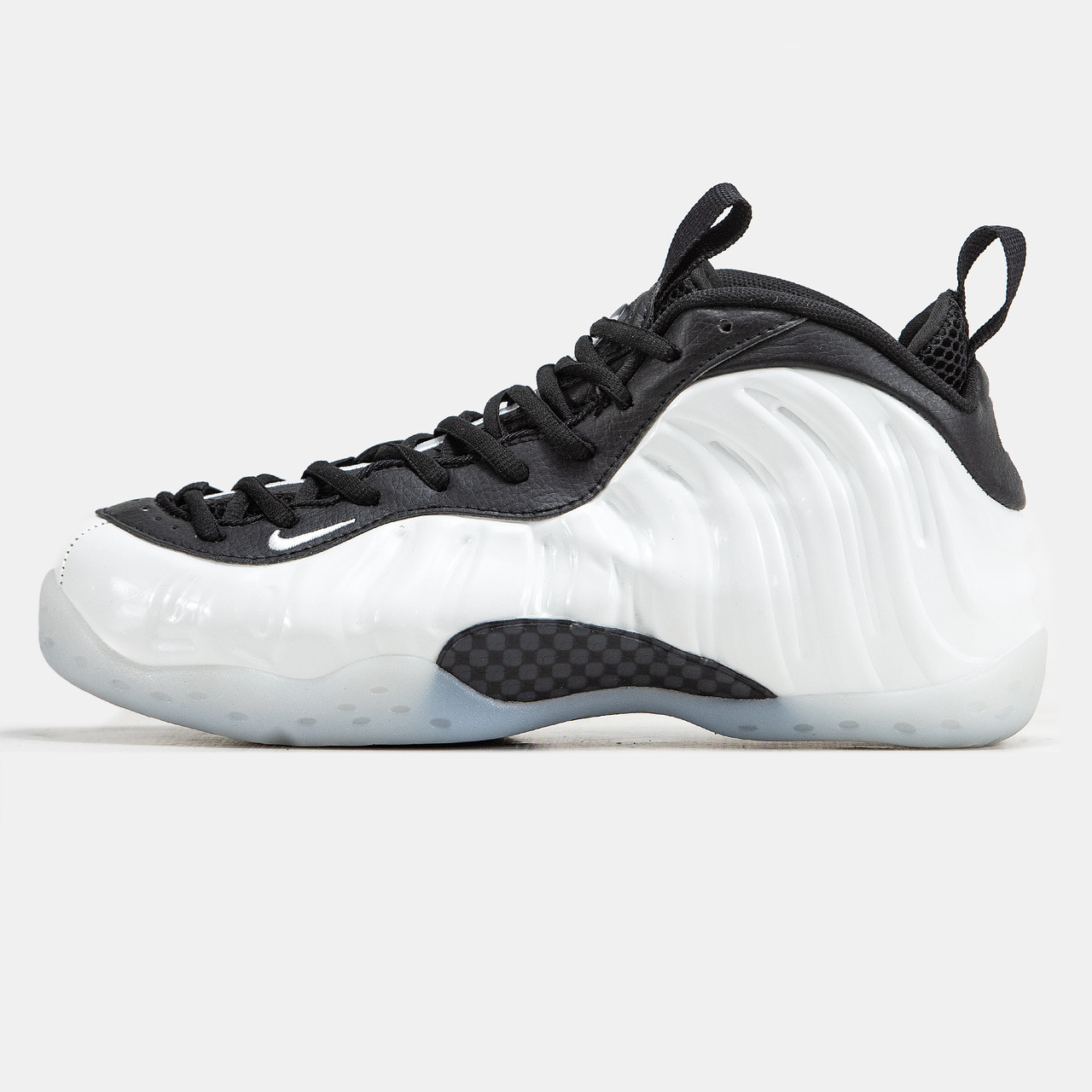 Чоловічі Кросівки Nike Air Foamposite White Black / Найк Аїр Фомпозит