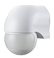 Датчик движения инфракрасный e.sensor.pir.12.white(белый), 180°, IP44 (E.Next)