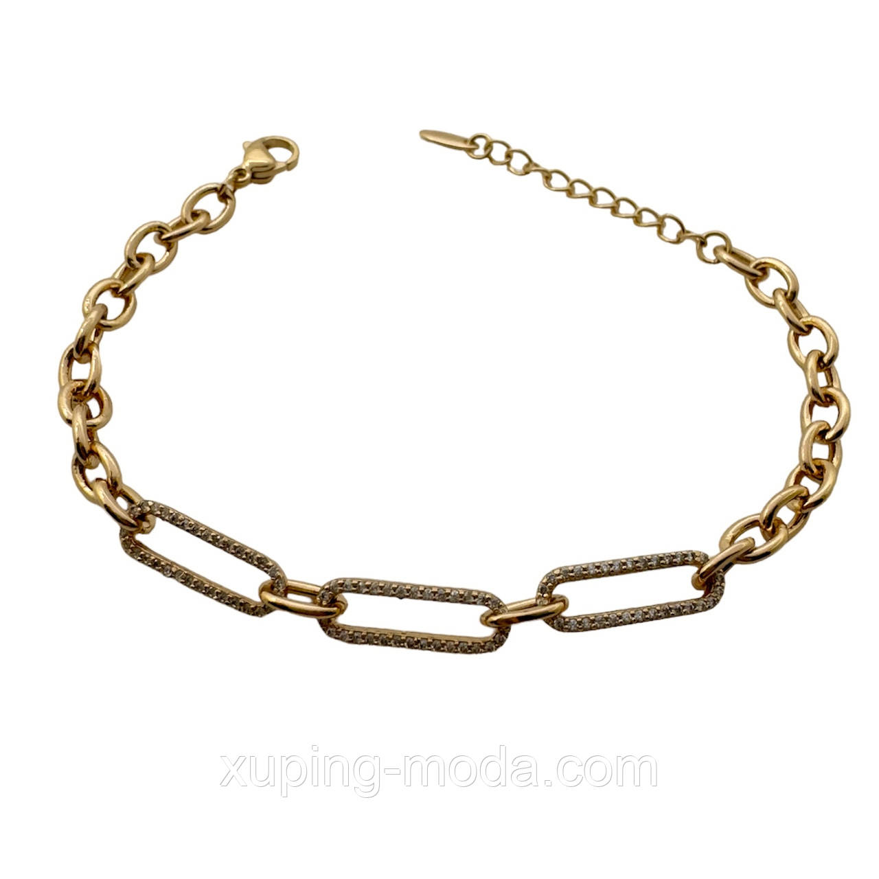 16,5+3 см. Браслет ксюпінг. 18 к, фото 1