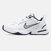Кросівки Nike Air Monarch IV White Blue / Найк Аїр Монарх IV