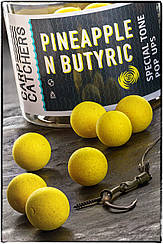 Плаваючі бойли поп-ап Carp Catchers PINEAPPLE N BUTYRIC SPECIAL TONE 12 мм