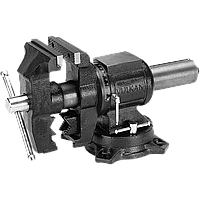 Тиски слесарные 150мм чугунные поворотные в 2-х плоскостях.
