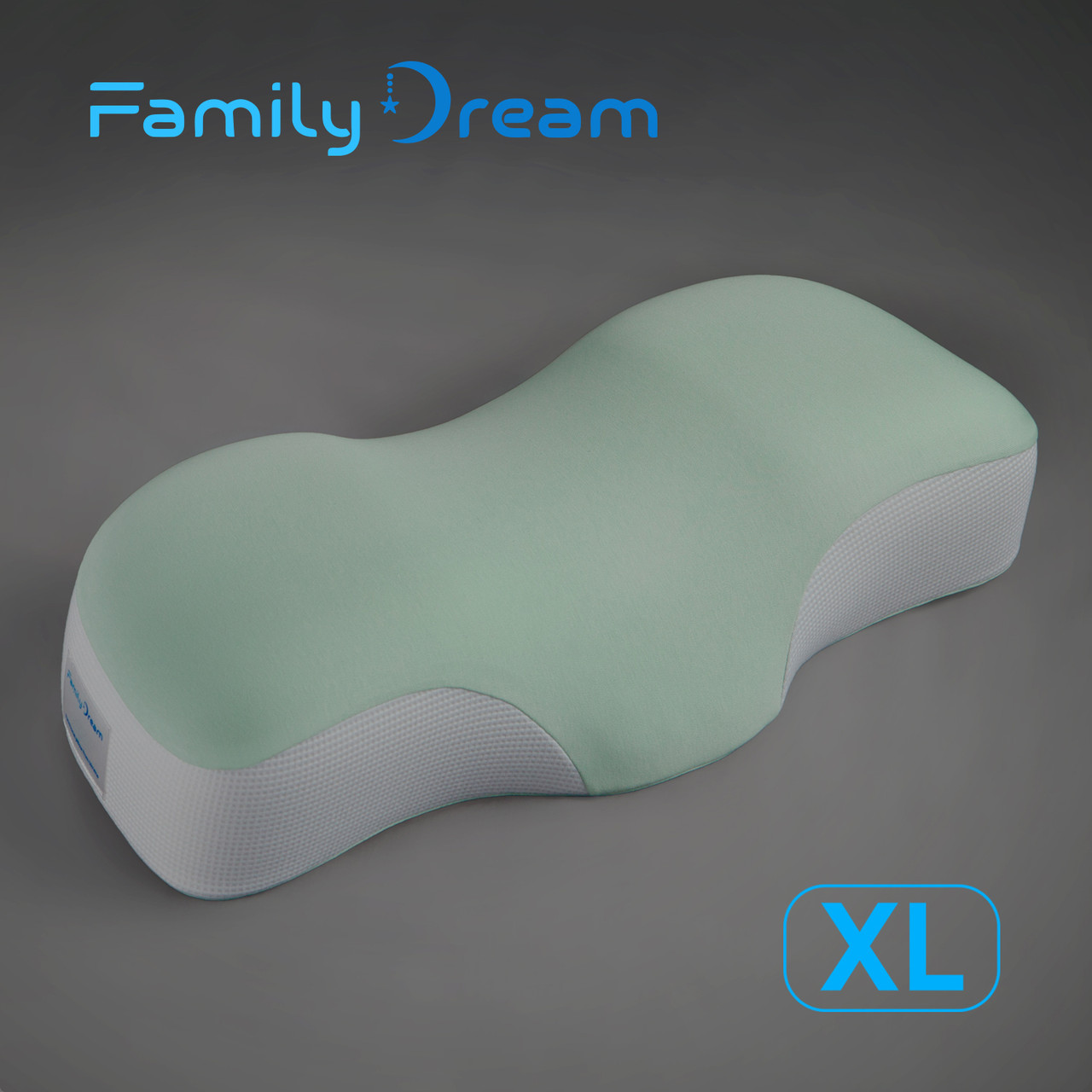 Ортопедична подушка для сну Family Dream розмір XL (clothing: XL - XXXL) м'ята