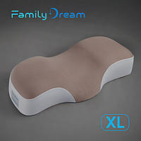 Ортопедична подушка Family Dream XL (clothing: XL - XXXL) капучино