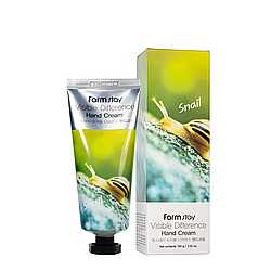 Крем для рук зволожуючий FarmStay Visible Difference Snail 100 мл