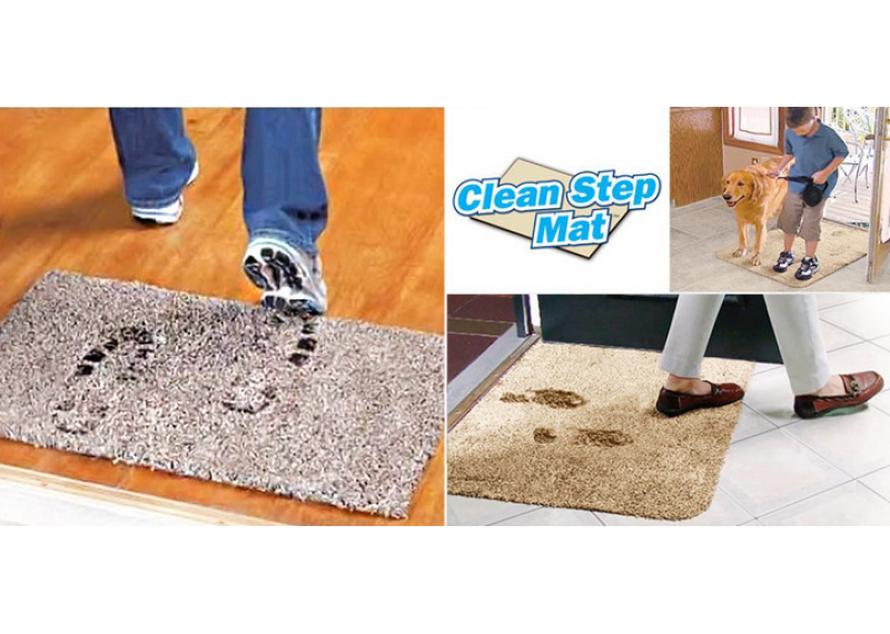 Супервбираючий придверні килимок Clean Step Mat, Топовий