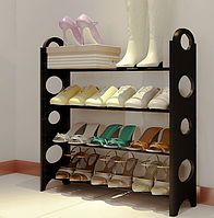 Полка для обуви Shoe Rack /4 полки/Стеллаж- полка для хранения обуви на 12 пар