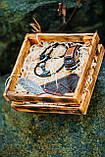 Медальйон із ланцюжком у скандинавському стилі "Topora&Руни" від Вікінга + коробка з дерева "Vikings", фото 9