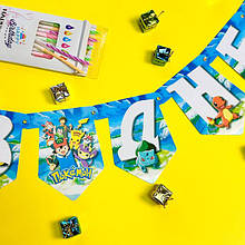 Гірлянди, Вимпели, Підвіски (спіральки)