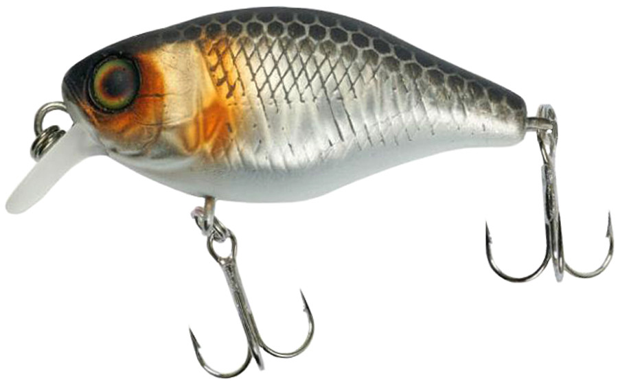 Воблер Jackall Chubby 38mm 4.0g UV Mat Silver&Black, фото 1