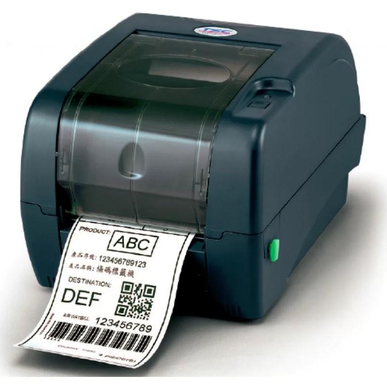 Термотрансферний принтер етикеток TSC TTP-345 (USB, RS232, 300 dpi, ріббон 300 м)