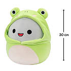 М'яка іграшка Squishmallows - Акула Гордон (30 cm, у одязі) SQER00932, фото 2