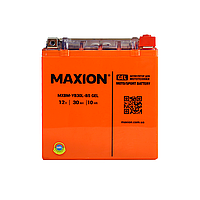 Мото аккумулятор GEL YB 30L-BS MAXION (12V, 30A)