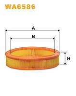 Повітряний фільтр WIX FILTERS 232/1 = WA6586