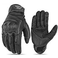 Мотоперчатки Alpines Fox кожаные черные, размер XL