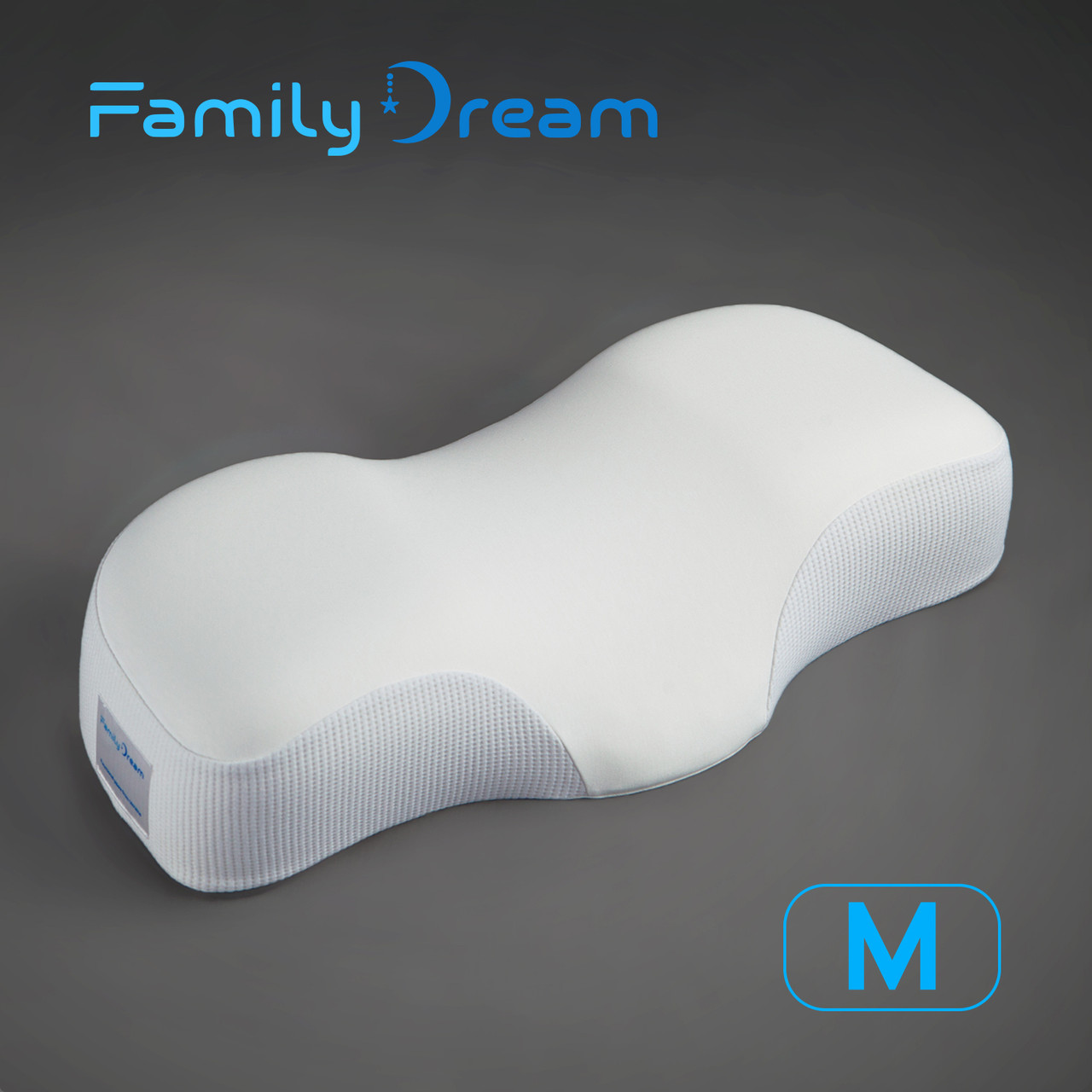 Ортопедична подушка для сну Family Dream розмір M (clothing: XS - S) молочний