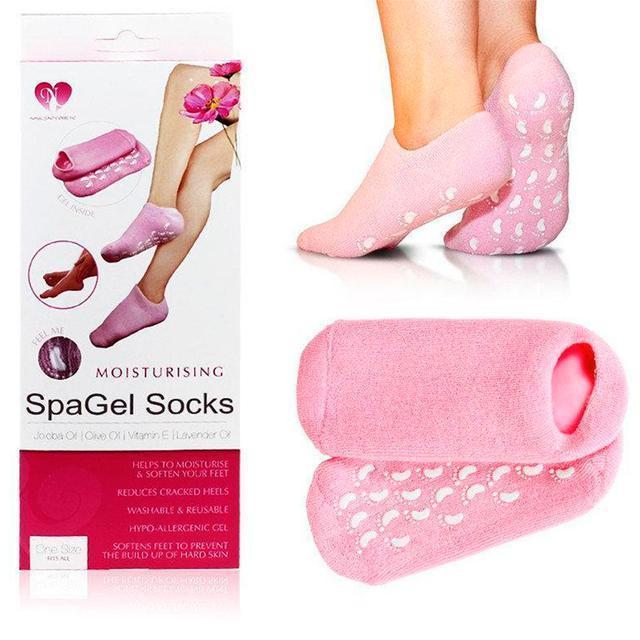 Увлажняющие гелевые носочки SPA Gel Socks, отличный товар - фото 2 - id-p2128460184