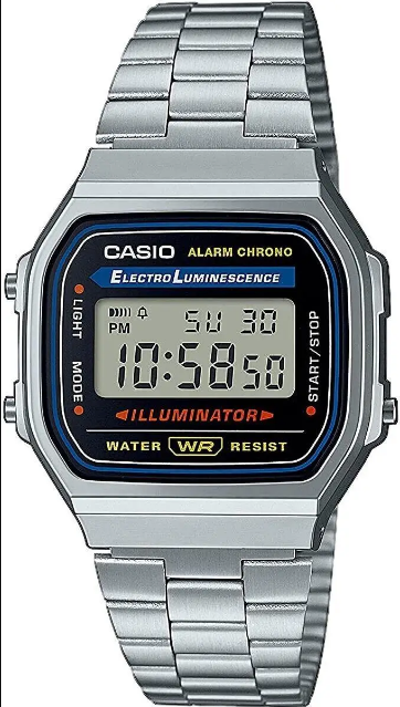 Часы Casio A168WA-1 Vintage Винтажные часы casio электронные Кварцевые часы Наручные часы collection retro - фото 1 - id-p2128503395