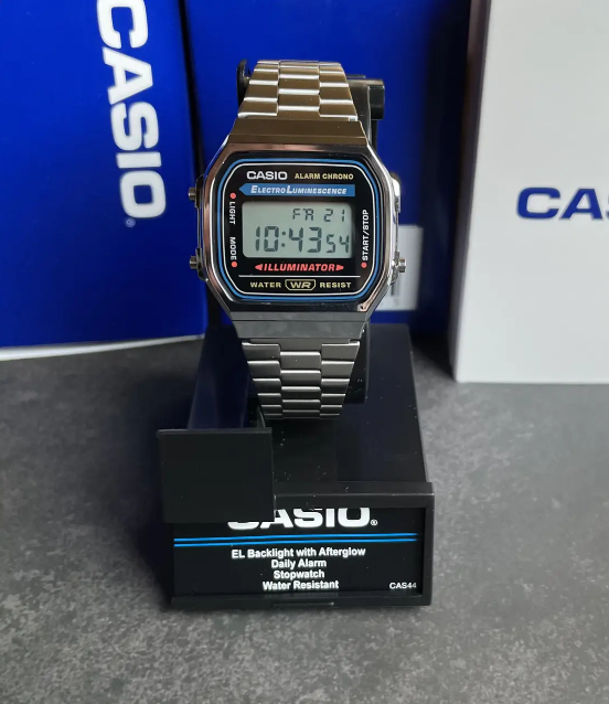 Часы Casio A168WA-1 Vintage Винтажные часы casio электронные Кварцевые часы Наручные часы collection retro - фото 2 - id-p2128503395