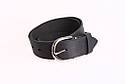 Жіночий ремінь з натуральної шкіри 27-1993 чорний, фото 2