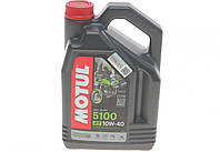 Масло моторное для мотоциклов Motul 10W40 5100 4T Technosynthese 4л. 836541 - производства Франции