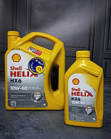 Моторна олива Shell Helix HX6 10W-40 4 л.