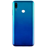 Задня кришка Huawei P Smart 2019, блакитна, Aurora Blue + скло камери