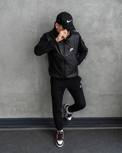Спортивный костюм мужской Nike tech fleece весна-осень повседневный ...