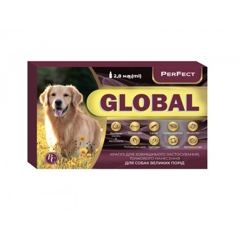 Краплі PerFect Global 2,8 мл для собак