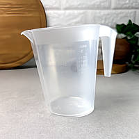 Пластиковий мірний кухоль 0.5 л з градацією, мірна тара Харків