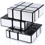 Дзеркальний куб QiYi 3x3 Mirror Срібло, фото 4