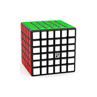 Кубик Рубика YJ Yushi 6x6x6 v2 M Магнитный Черный