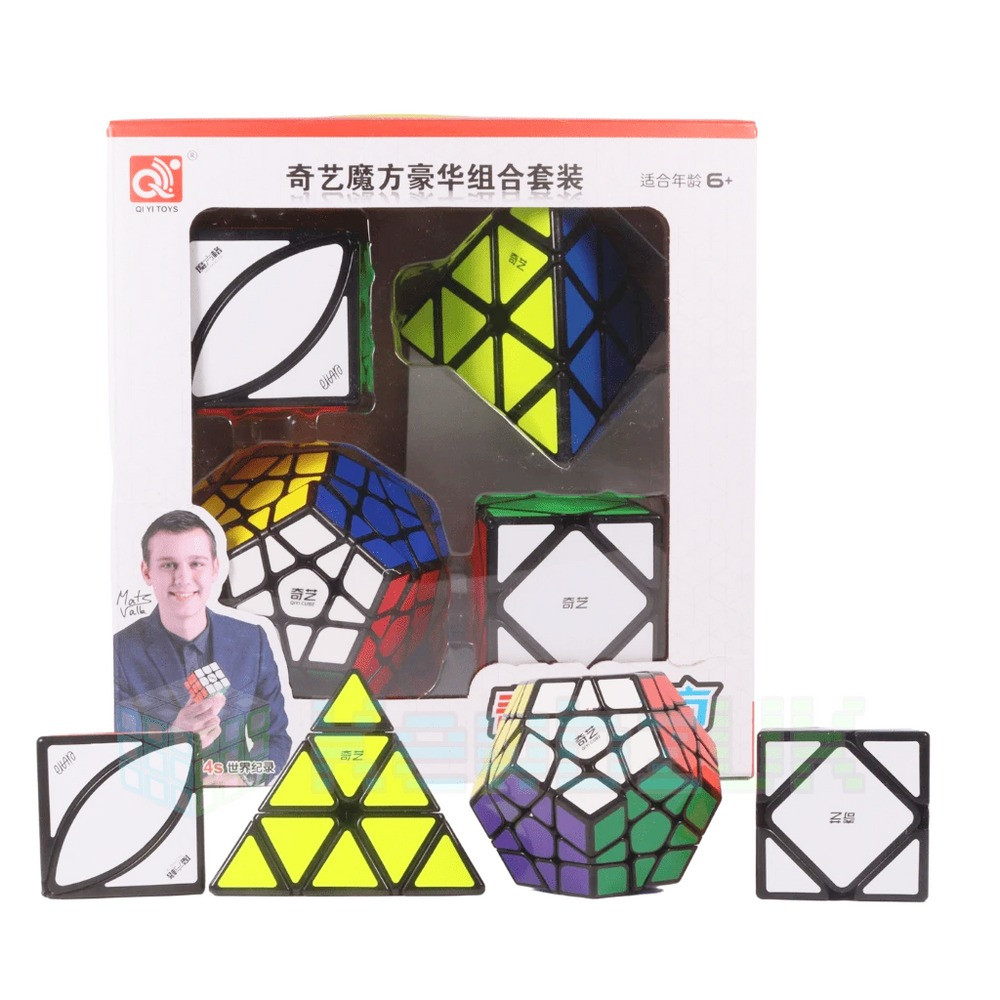 Набір головоломок QiYi 4 cubes bundle №3 (4 од.), фото 1