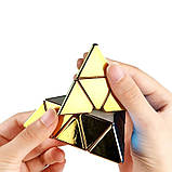 Головоломка Пірамідка SengSo Metallic Pyraminx M Магнітна, фото 2