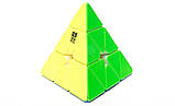 Головоломка Пірамідка MoYu Weilong Pyraminx Magnetic, фото 3