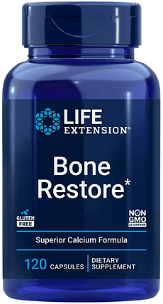 Кальцій магній цинк д3 Life Extension Bone Restore 120 капсул, фото 1