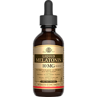 Мелатонин жидкий натуральный черная вишня Solgar (Melatonin Natural Black Cherry Flavor) 10 мг 59 мл