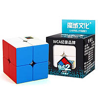 Куб Moyu Cubing Classroom Meilong 2x2 Цветной пластик