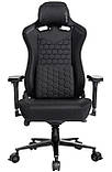 Геймерське крісло ULTRADESK Throne Black, фото 3
