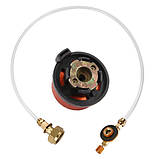 Перехідник для зарядки газових балонів перехідник пальника під цанговий балон, фото 3