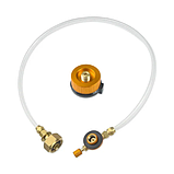 Перехідник для зарядки газових балонів перехідник пальника під цанговий балон, фото 8